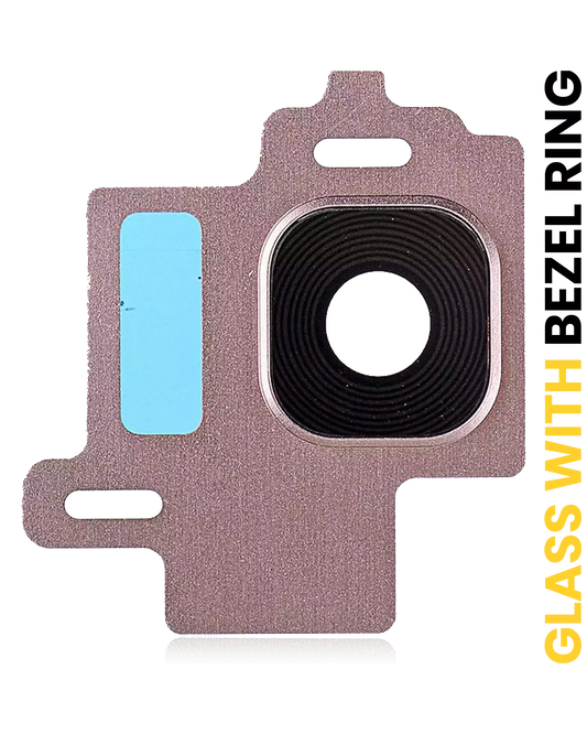 Back Camera Lens With Bezel Ring For Samsung Galaxy S8 (Rose Gold)