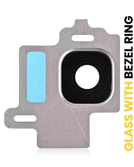 Back Camera Lens With Bezel Ring For Samsung Galaxy S8 (Arctic Silver)