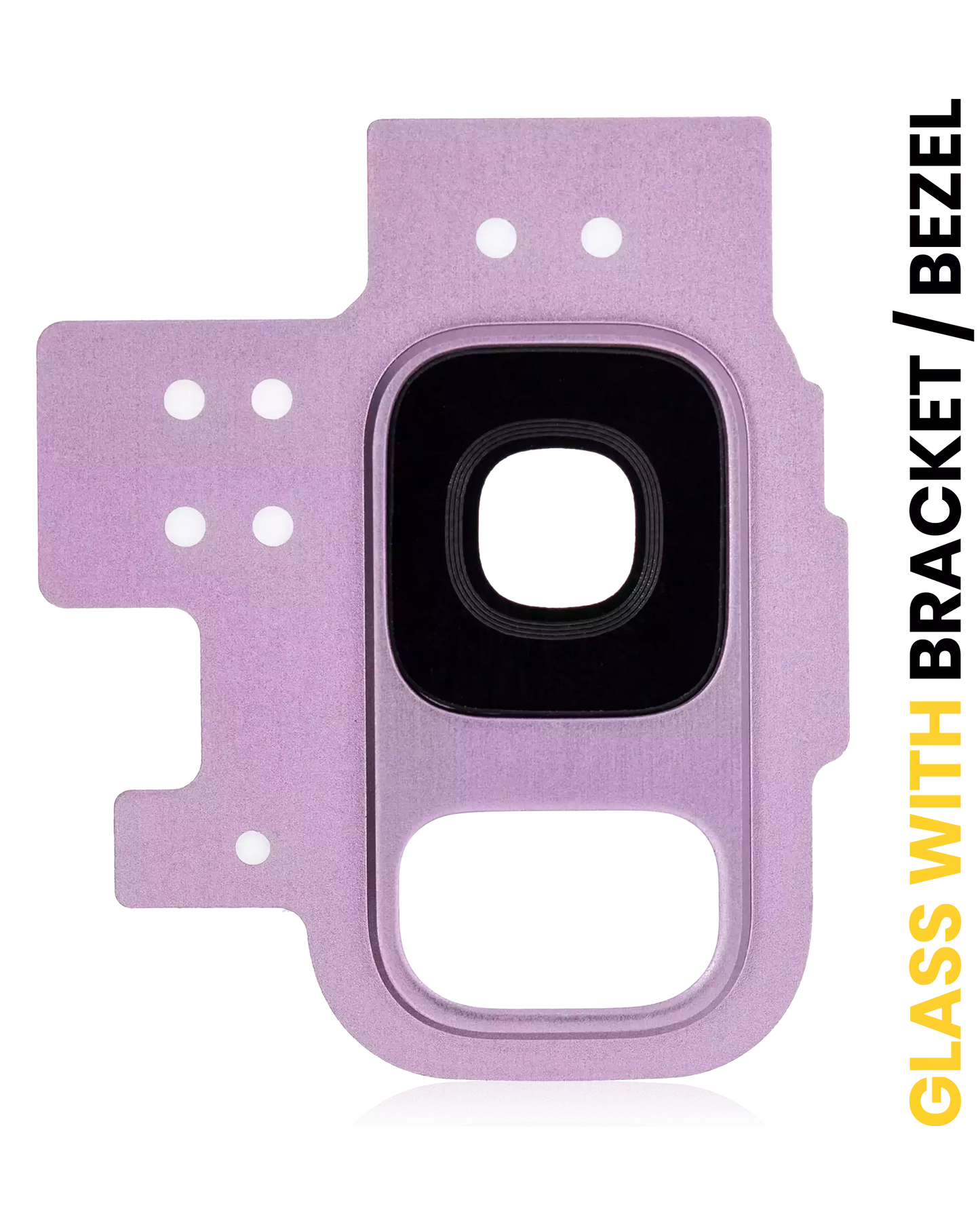 Back Camera Lens With Bracket / Bezel For Samsung Galaxy S9 (Lilac Purple)