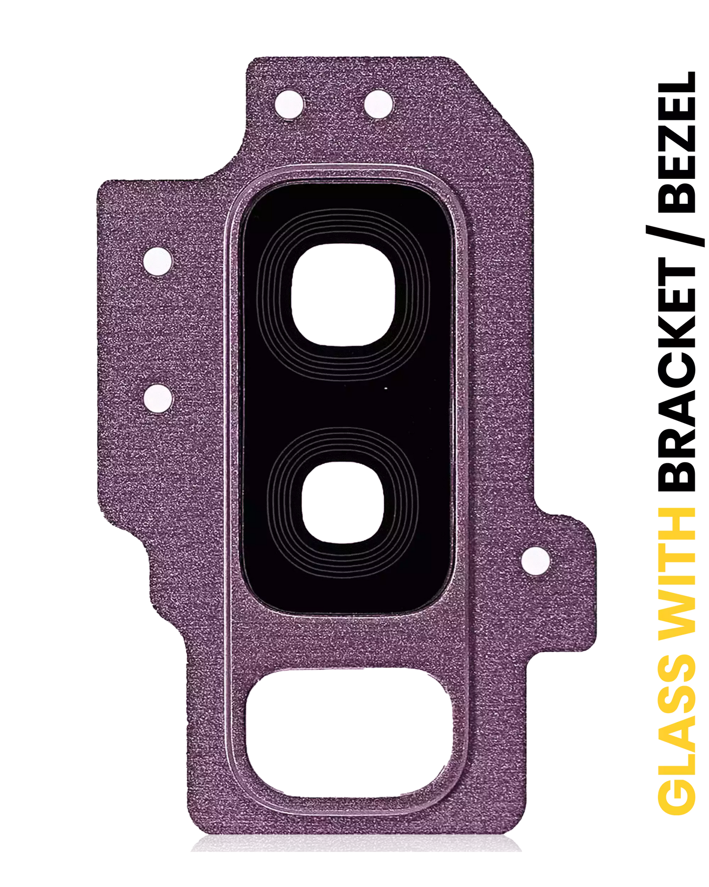 Back Camera Lens With Bracket / Bezel For Samsung Galaxy S9 Plus (Purple)