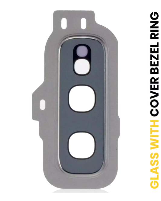 Back Camera Lens With Cover Bezel Ring For Samsung Galaxy S10E (Prism White)