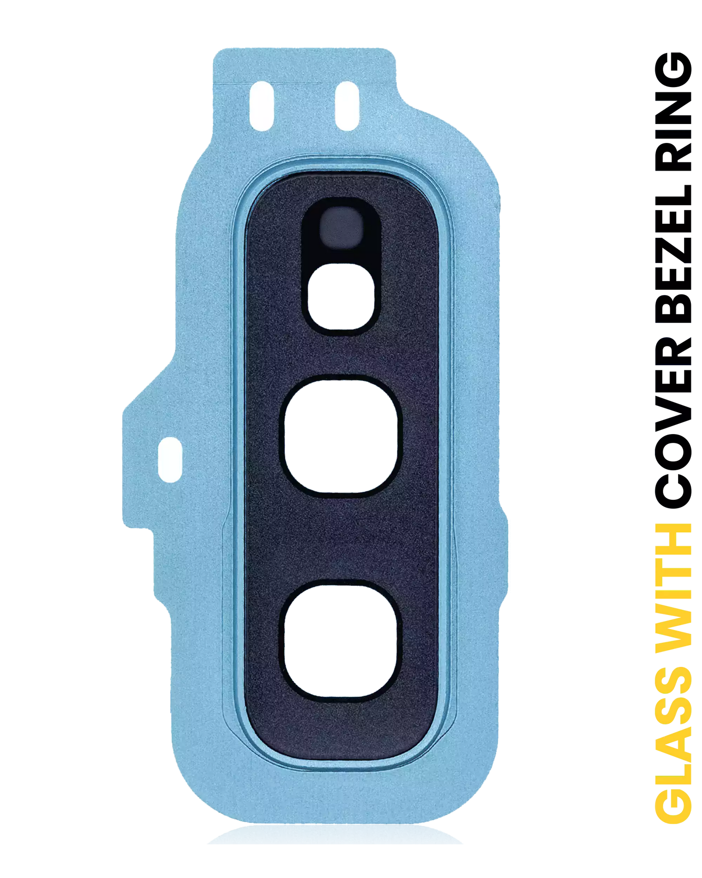 Back Camera Lens With Cover Bezel Ring For Samsung Galaxy S10E (Prism Blue)
