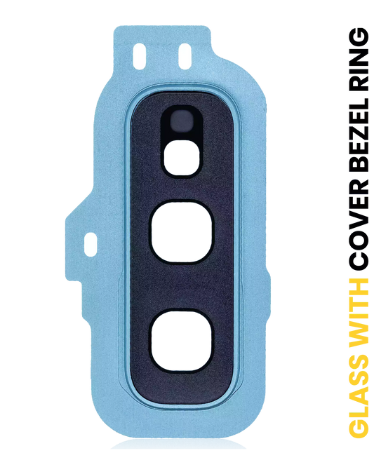 Back Camera Lens With Cover Bezel Ring For Samsung Galaxy S10E (Prism Blue)