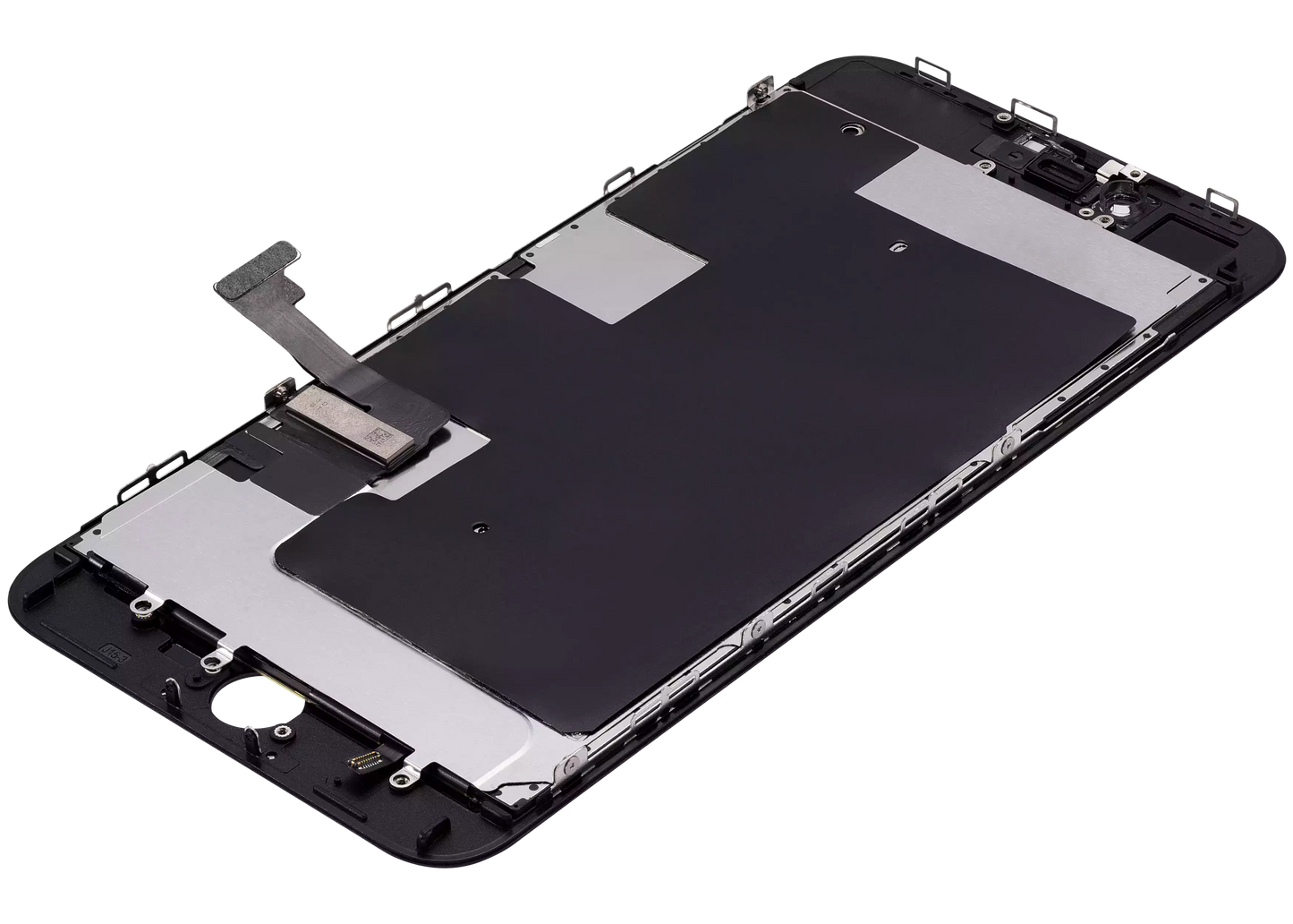 LCD Assembly With Steel Plate For iPhone 8 Plus (Aftermarket Pro: XO7 Incell) (Black)