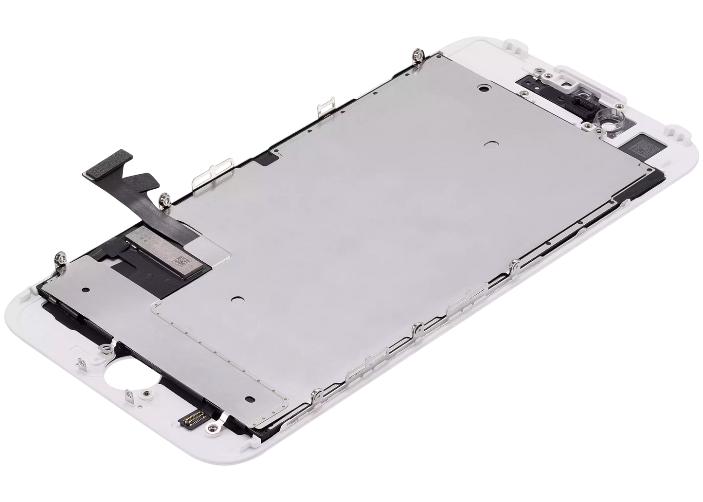 LCD Assembly With Steel Plate For iPhone 7 (Aftermarket Pro: XO7 Incell) (White)