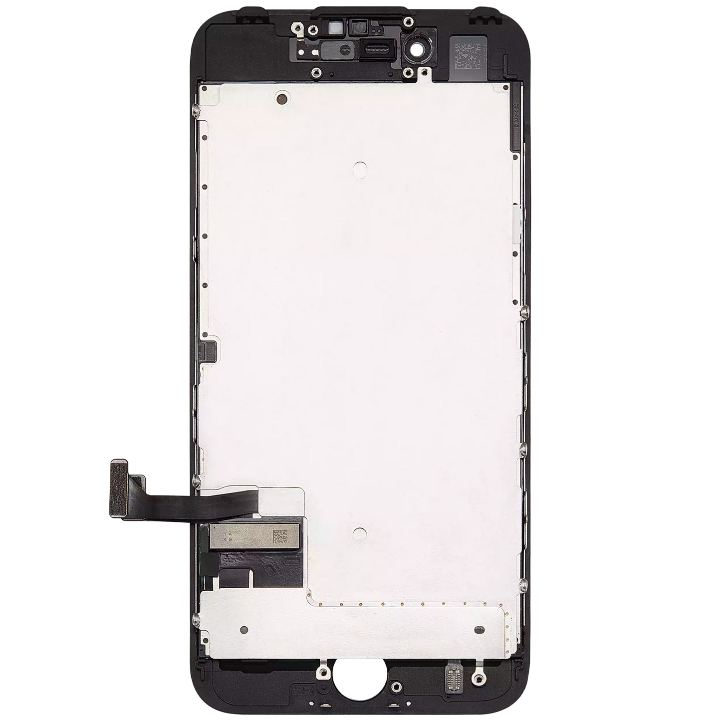 LCD Assembly With Steel Plate For iPhone 7 (Refurbished) (Black)