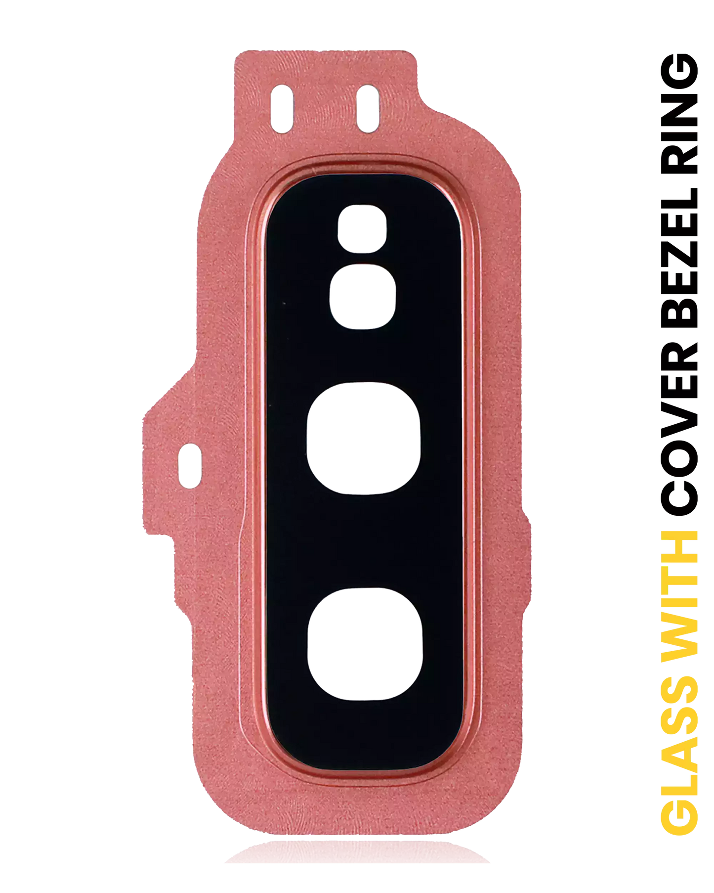Back Camera Lens With Cover Bezel Ring For Samsung Galaxy S10E (Flamingo Pink)