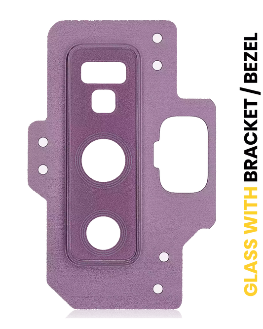 Back Camera Lens With Bracket / Bezel For Samsung Galaxy Note 9 (Lavender Purple)