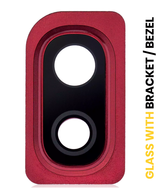Back Camera Lens With Bracket / Bezel For Samsung Galaxy A10 (A105 / 2019) (Red) replacement part product image 1 - SKU 107082020039