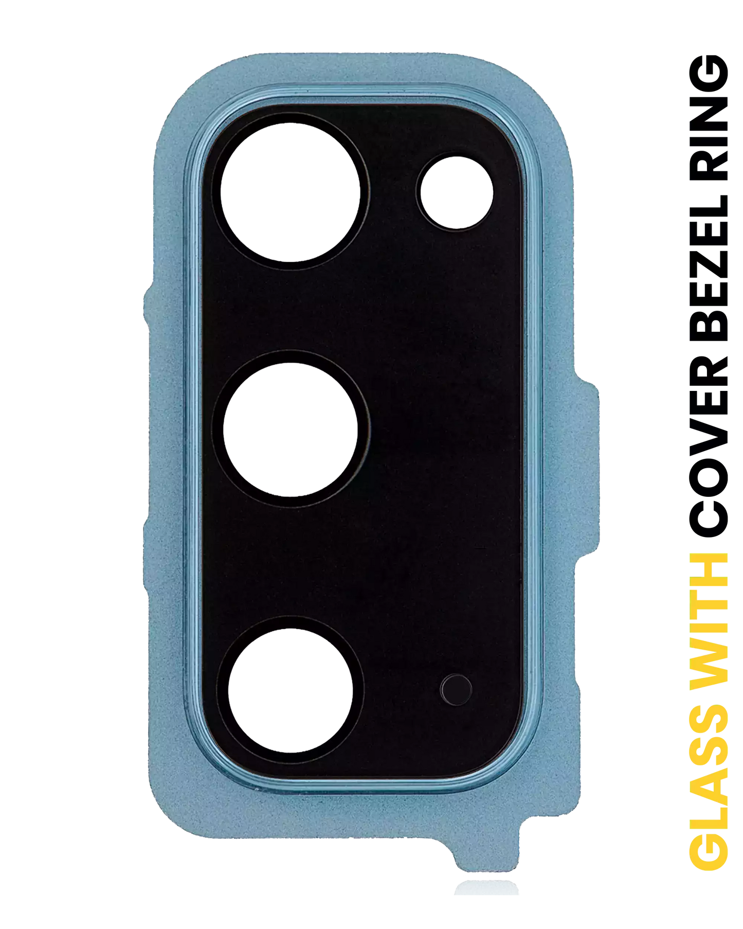 Back Camera Lens With Cover Bezel Ring For Samsung Galaxy S20 / S20 5G (Cloud Blue)