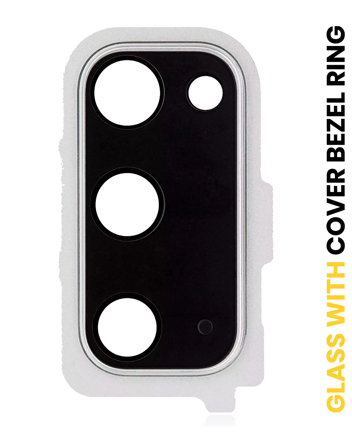 Back Camera Lens With Cover Bezel Ring For Samsung Galaxy S20 / S20 5G (Cloud White)