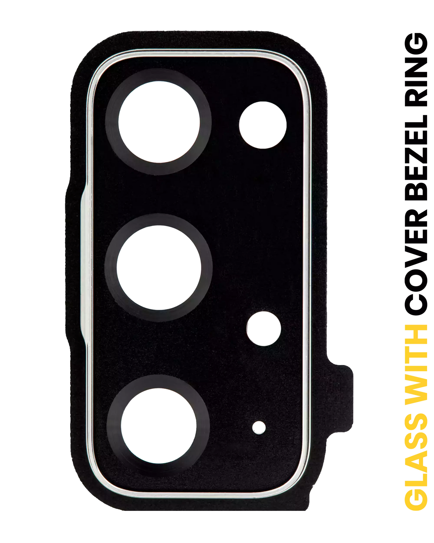 Back Camera Lens With Cover Bezel Ring For Samsung Galaxy S20 FE 4G / 5G (Cosmic Black)