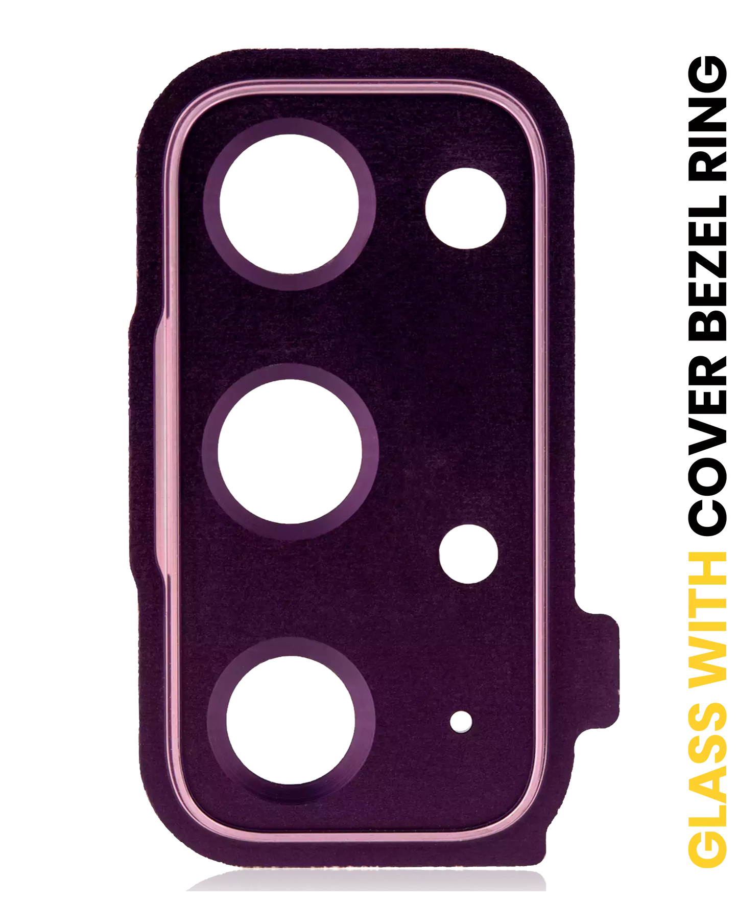 Back Camera Lens With Cover Bezel Ring For Samsung Galaxy S20 FE 4G / 5G (Purple)