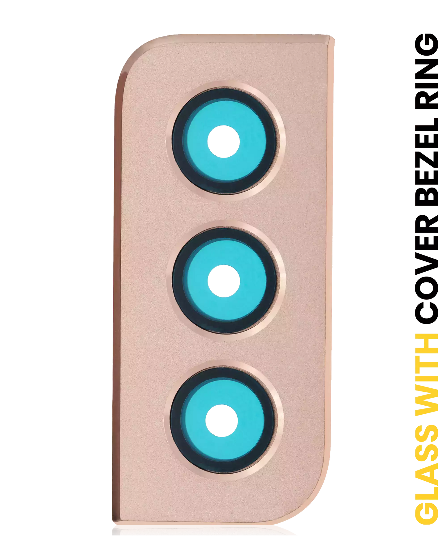Back Camera Lens With Bezel Ring For Samsung Galaxy S21 Plus (Phantom Gold)
