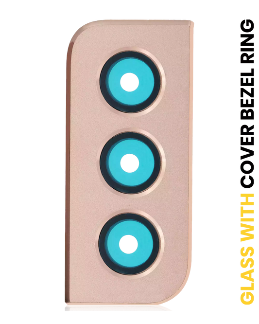 Back Camera Lens With Bezel Ring For Samsung Galaxy S21 Plus (Phantom Gold)
