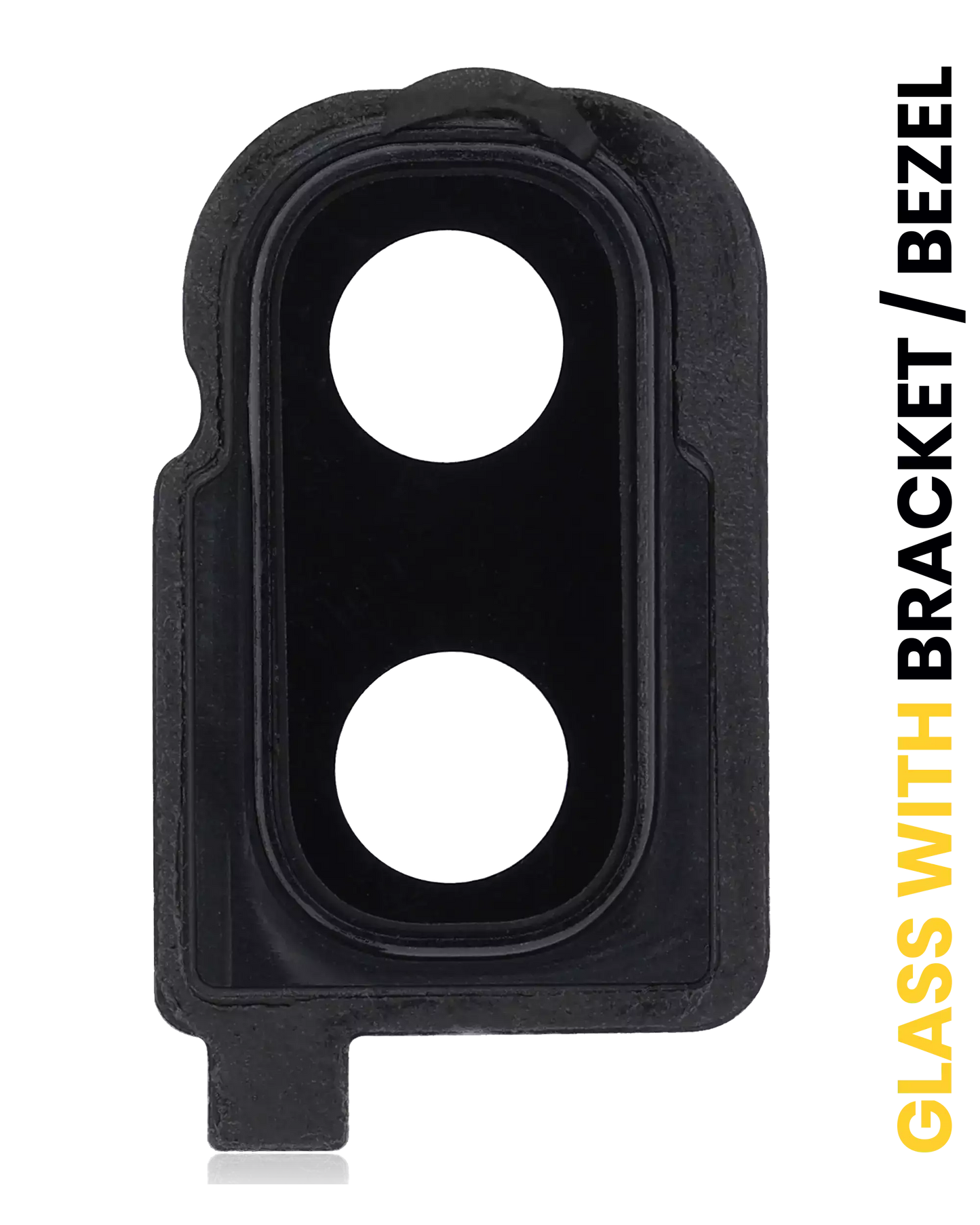 Back Camera Lens With Bracket / Bezel For Samsung Galaxy Z Flip 4G (F700) / Z Flip 5G (F707) (Mirror Black) - Main View