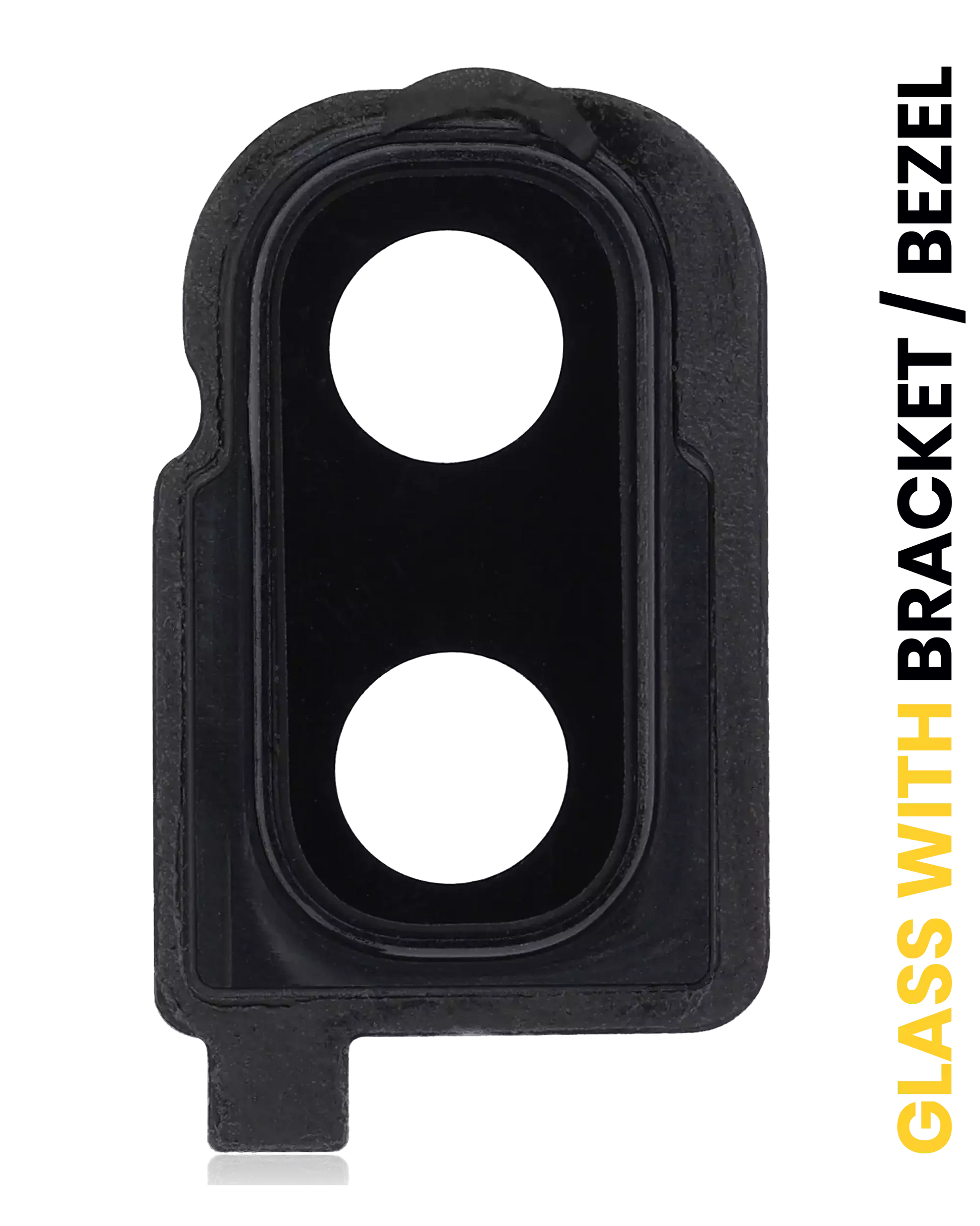 Back Camera Lens With Bracket / Bezel For Samsung Galaxy Z Flip 4G (F700) / Z Flip 5G (F707) (Mirror Black) - Main View