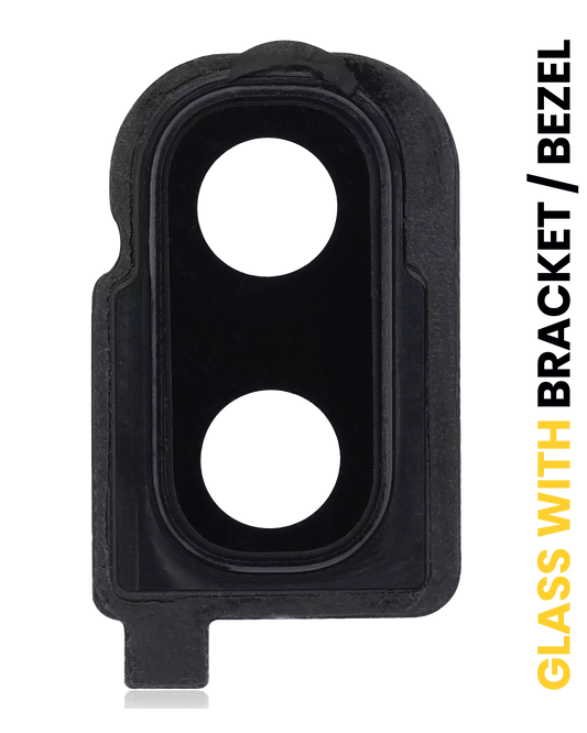 Back Camera Lens With Bracket / Bezel For Samsung Galaxy Z Flip 4G (F700) / Z Flip 5G (F707) (Mirror Black) - Main View