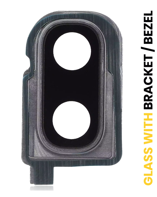 Back Camera Lens With Bracket / Bezel For Samsung Galaxy Z Flip 4G (F700) / Z Flip 5G (F707) (Mystic Gray) - Main View