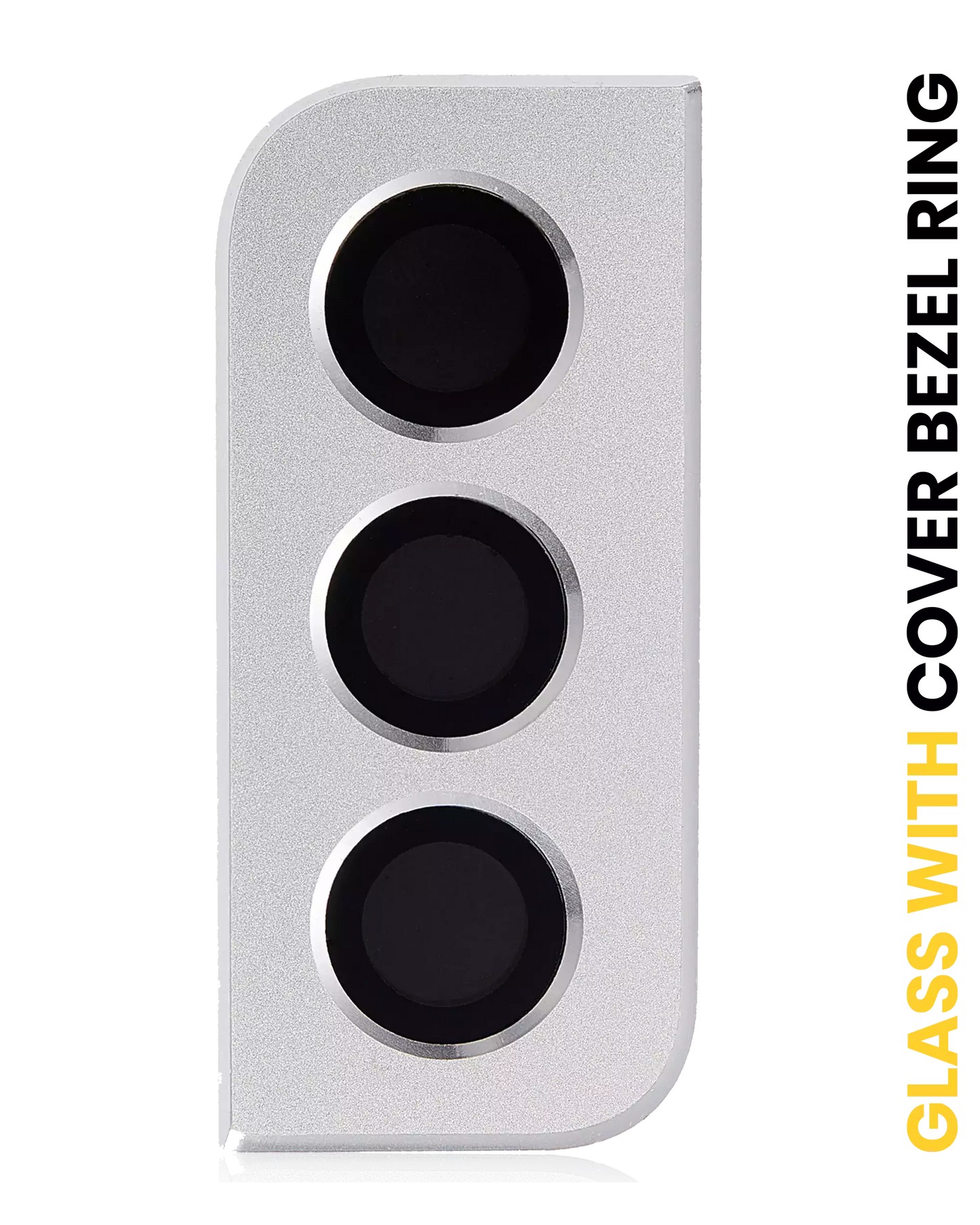 Back Camera Lens With Cover Bezel Ring For Samsung Galaxy S21 5G (Phantom White)