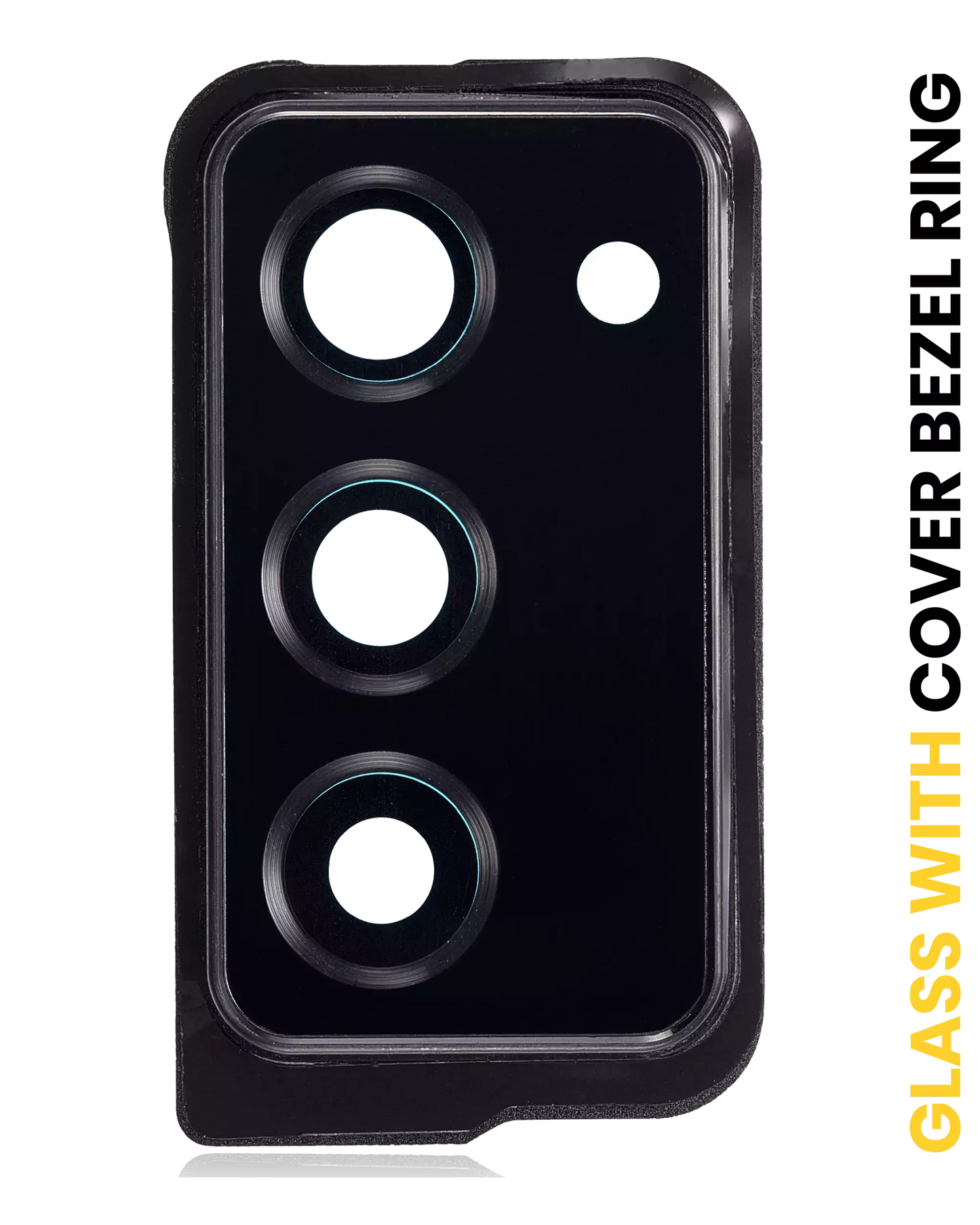 Premium quality Back Camera Lens With Cover Bezel Ring For Samsung Galaxy Z Fold 2 5G (F916) (Mystic Black) part