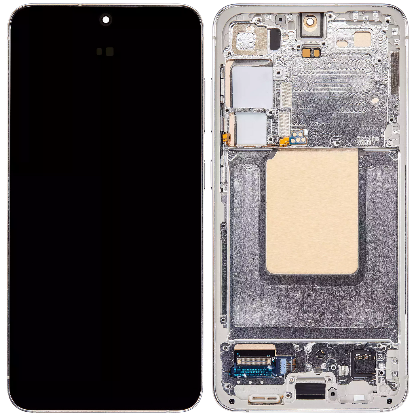 OLED Assembly With Frame For Samsung Galaxy S24 5G (US & International Version) (Refurbished) (Marble Grey)
