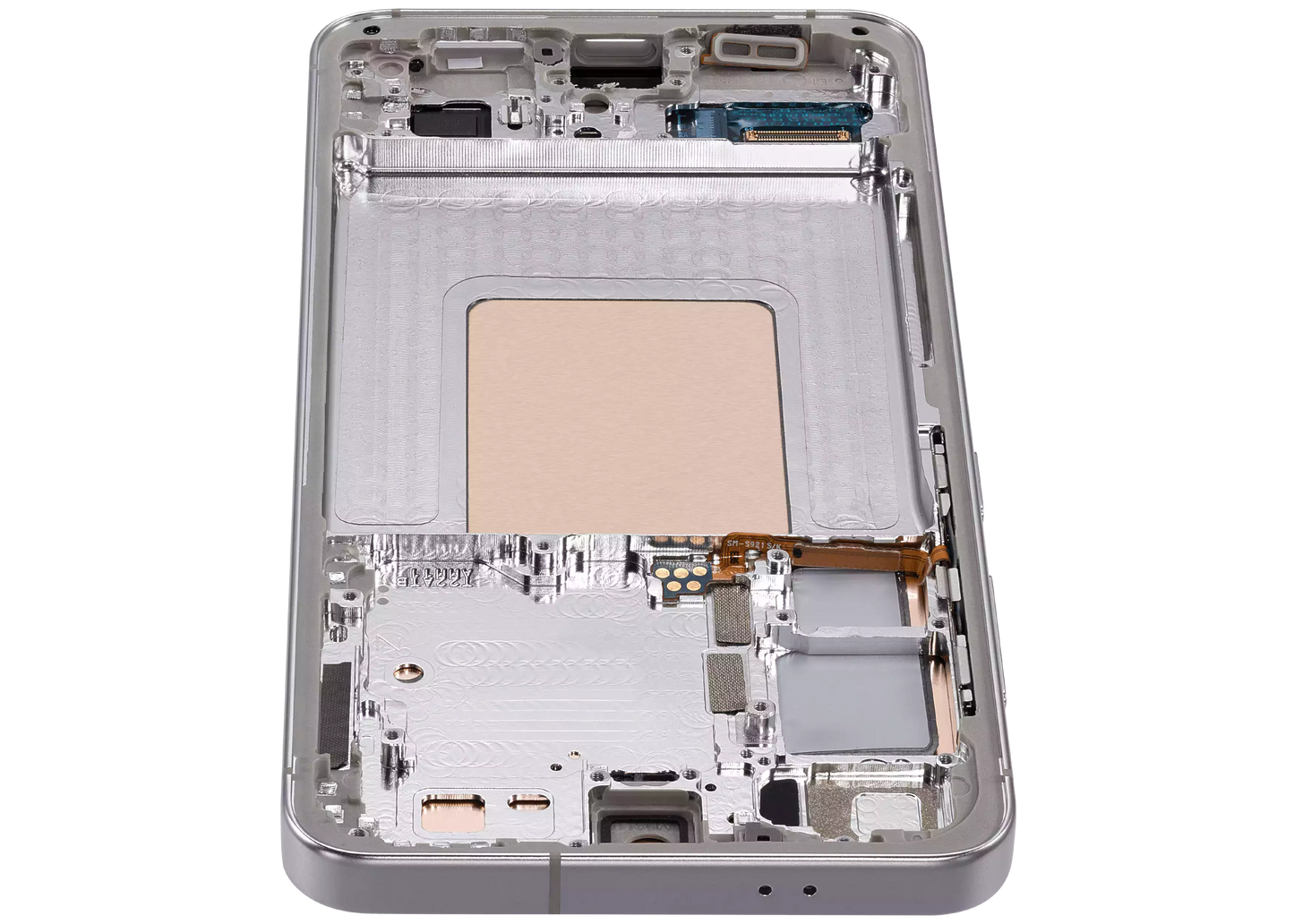 OLED Assembly With Frame For Samsung Galaxy S24 5G (US & International Version) (Refurbished) (Marble Grey)