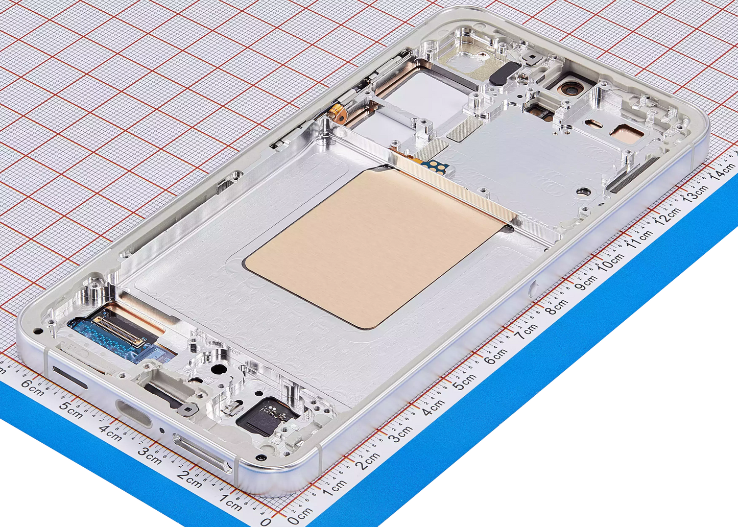 OLED Assembly With Frame For Samsung Galaxy S24 5G (US & International Version) (Refurbished) (Marble Grey)