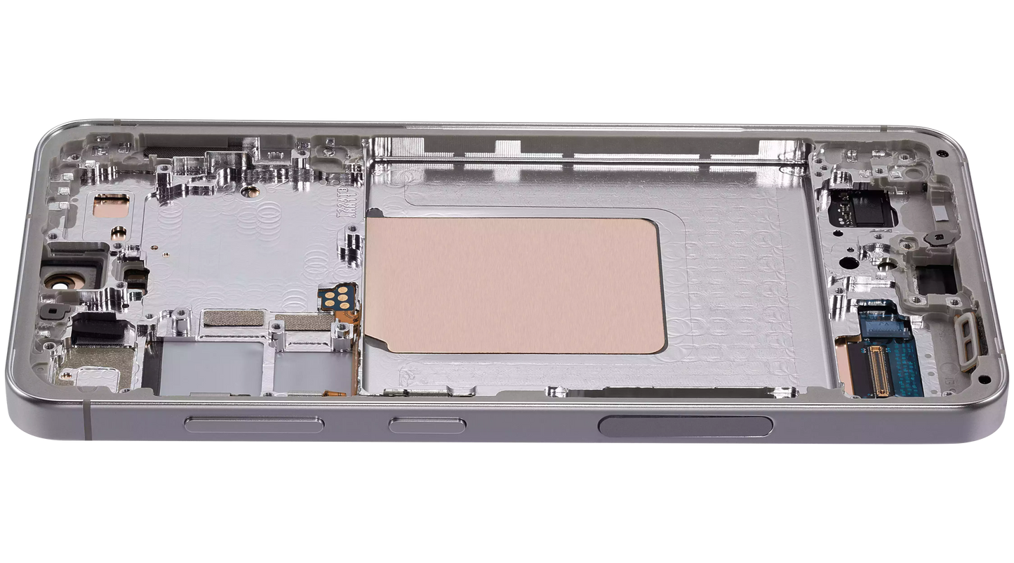OLED Assembly With Frame For Samsung Galaxy S24 5G (US & International Version) (Refurbished) (Marble Grey)