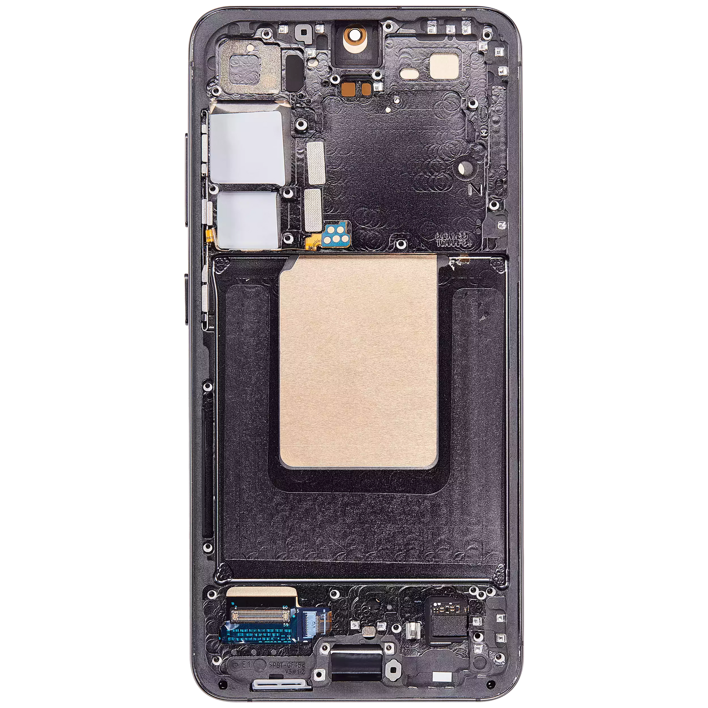 OLED Assembly With Frame For Samsung Galaxy S24 5G (US & International Version) (Refurbished) (Onyx Black)