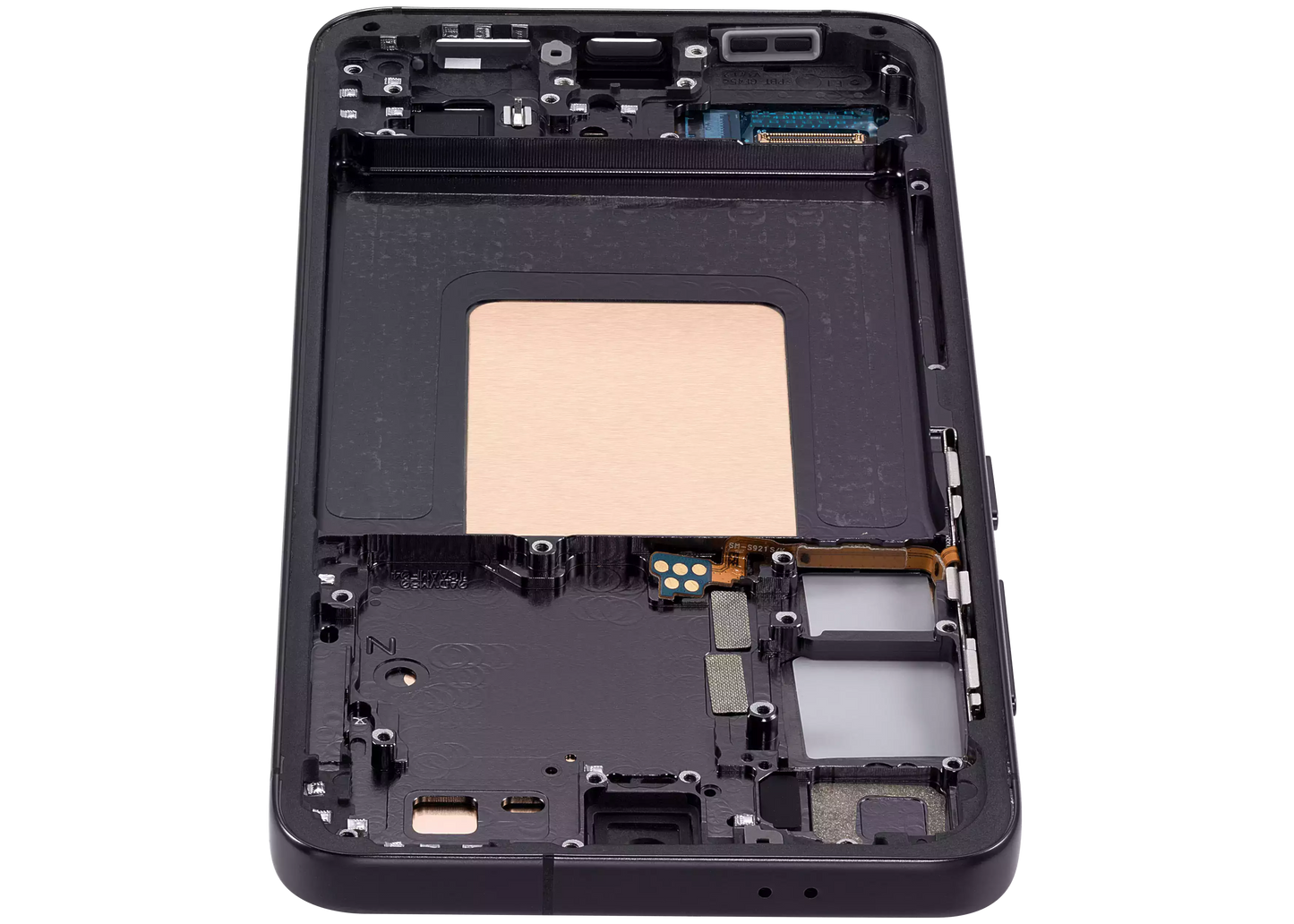 OLED Assembly With Frame For Samsung Galaxy S24 5G (US & International Version) (Refurbished) (Onyx Black)
