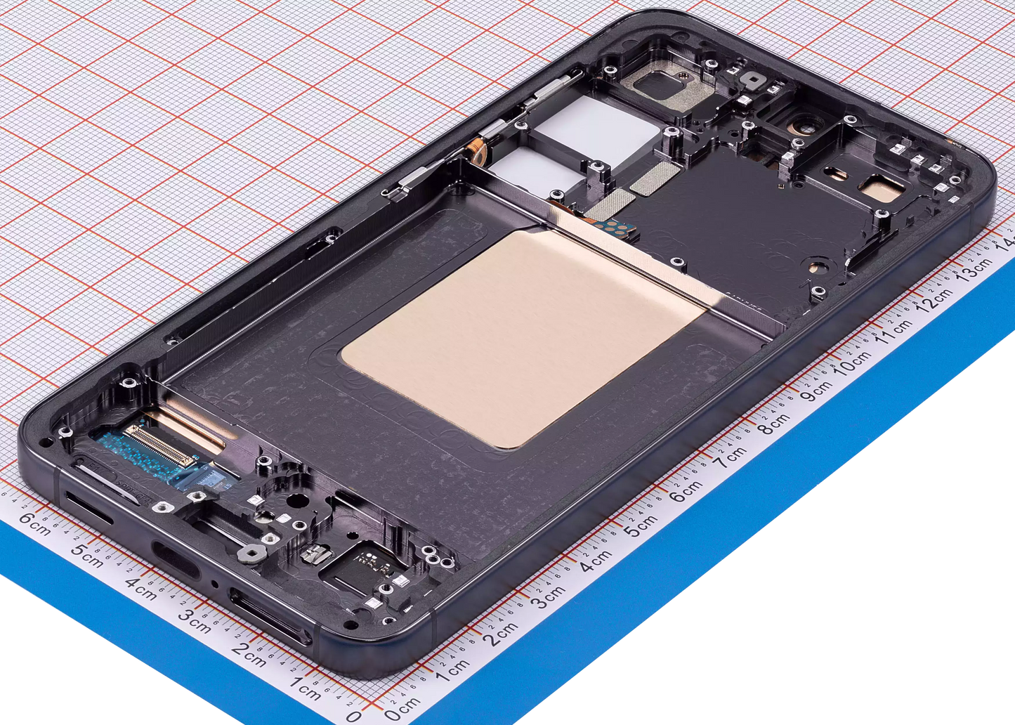 OLED Assembly With Frame For Samsung Galaxy S24 5G (US & International Version) (Refurbished) (Onyx Black)