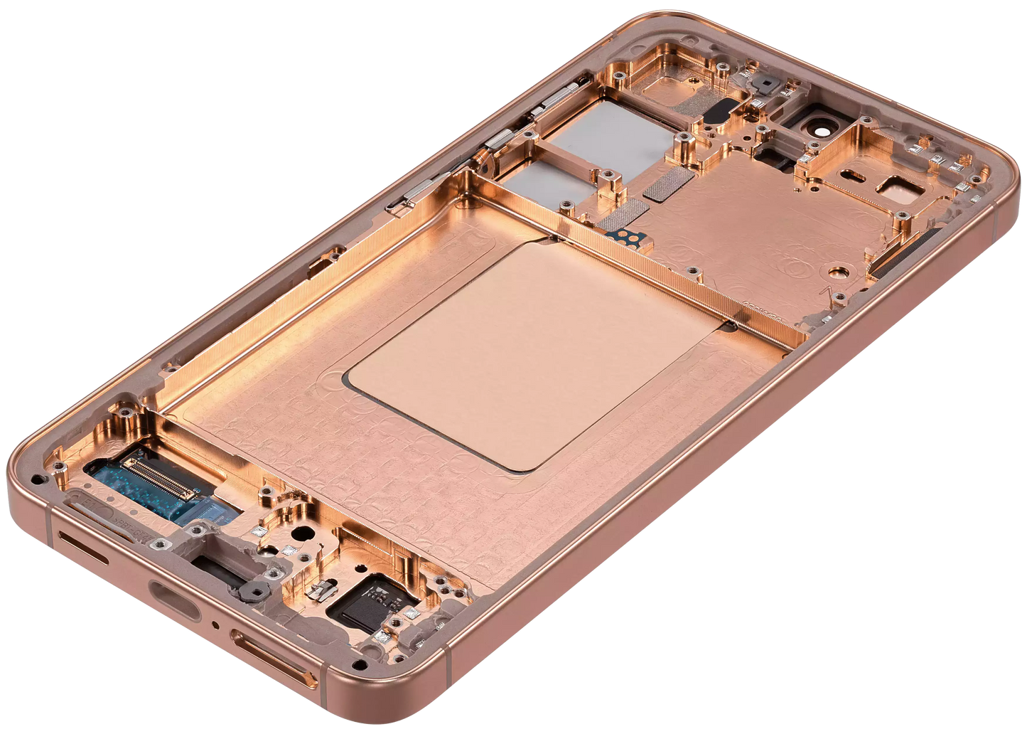 OLED Assembly With Frame For Samsung Galaxy S24 5G (US & International Version) (Refurbished) (Sandstone Orange)