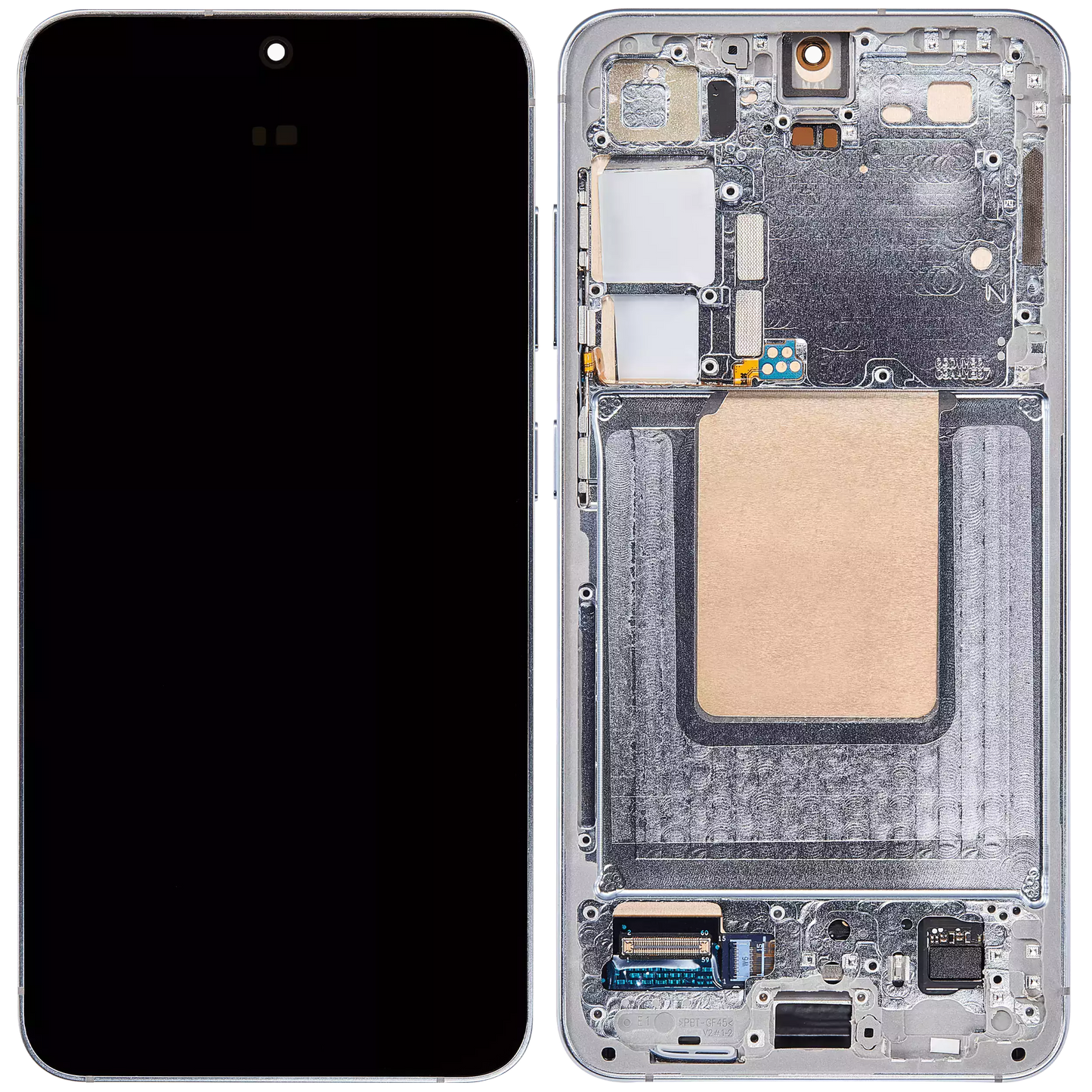 OLED Assembly With Frame For Samsung Galaxy S24 5G (US & International Version) (Refurbished) (Sapphire Blue)