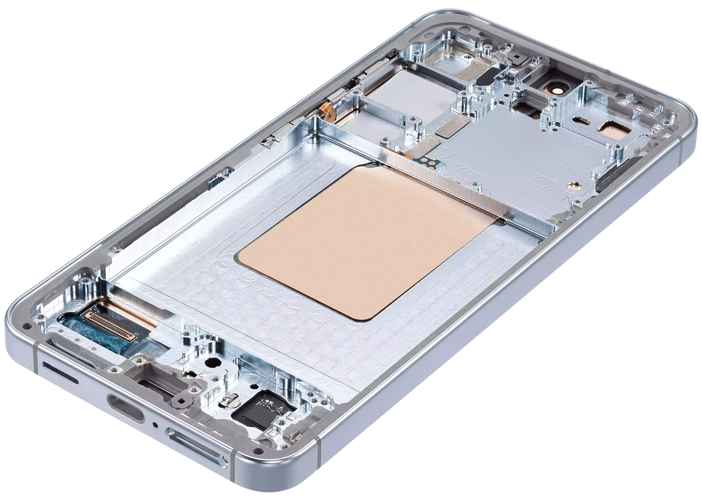 OLED Assembly With Frame For Samsung Galaxy S24 5G (US & International Version) (Refurbished) (Sapphire Blue)