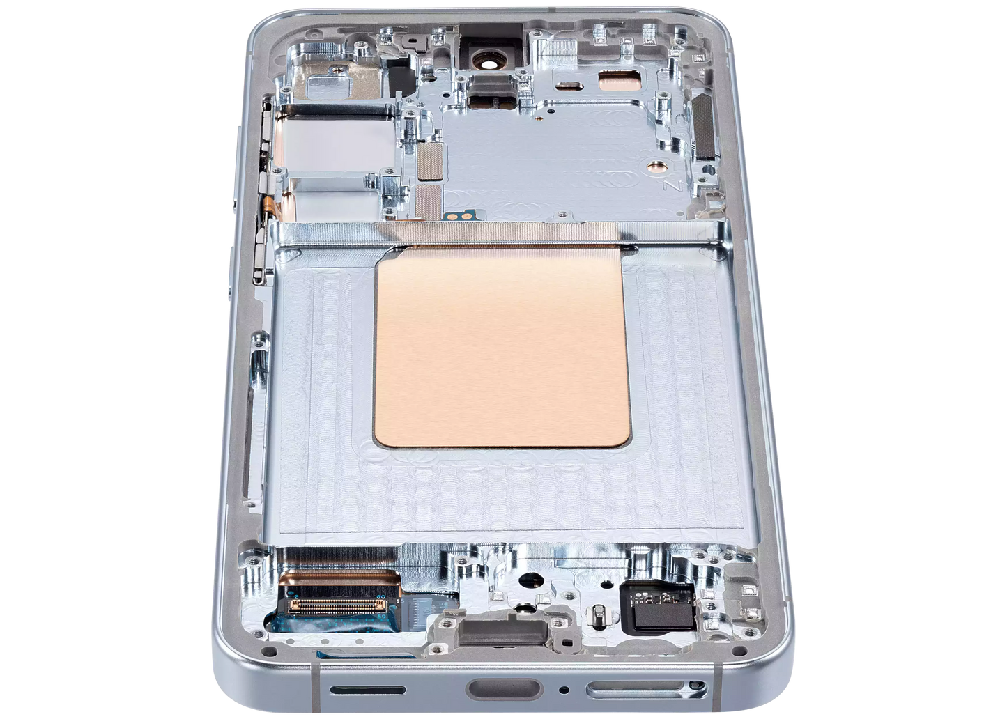 OLED Assembly With Frame For Samsung Galaxy S24 5G (US & International Version) (Refurbished) (Sapphire Blue)
