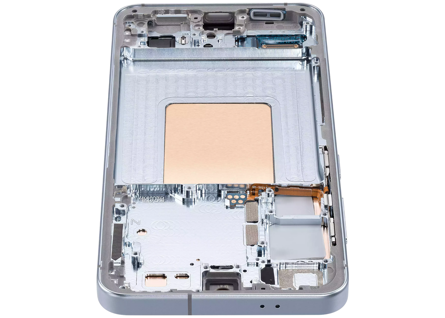OLED Assembly With Frame For Samsung Galaxy S24 5G (US & International Version) (Refurbished) (Sapphire Blue)