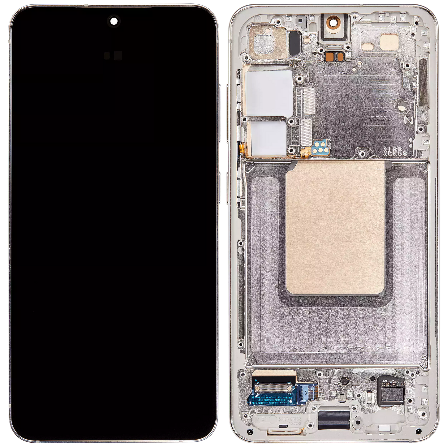 OLED Assembly With Frame For Samsung Galaxy S24 5G (US & International Version) (Refurbished) (Amber Yellow)