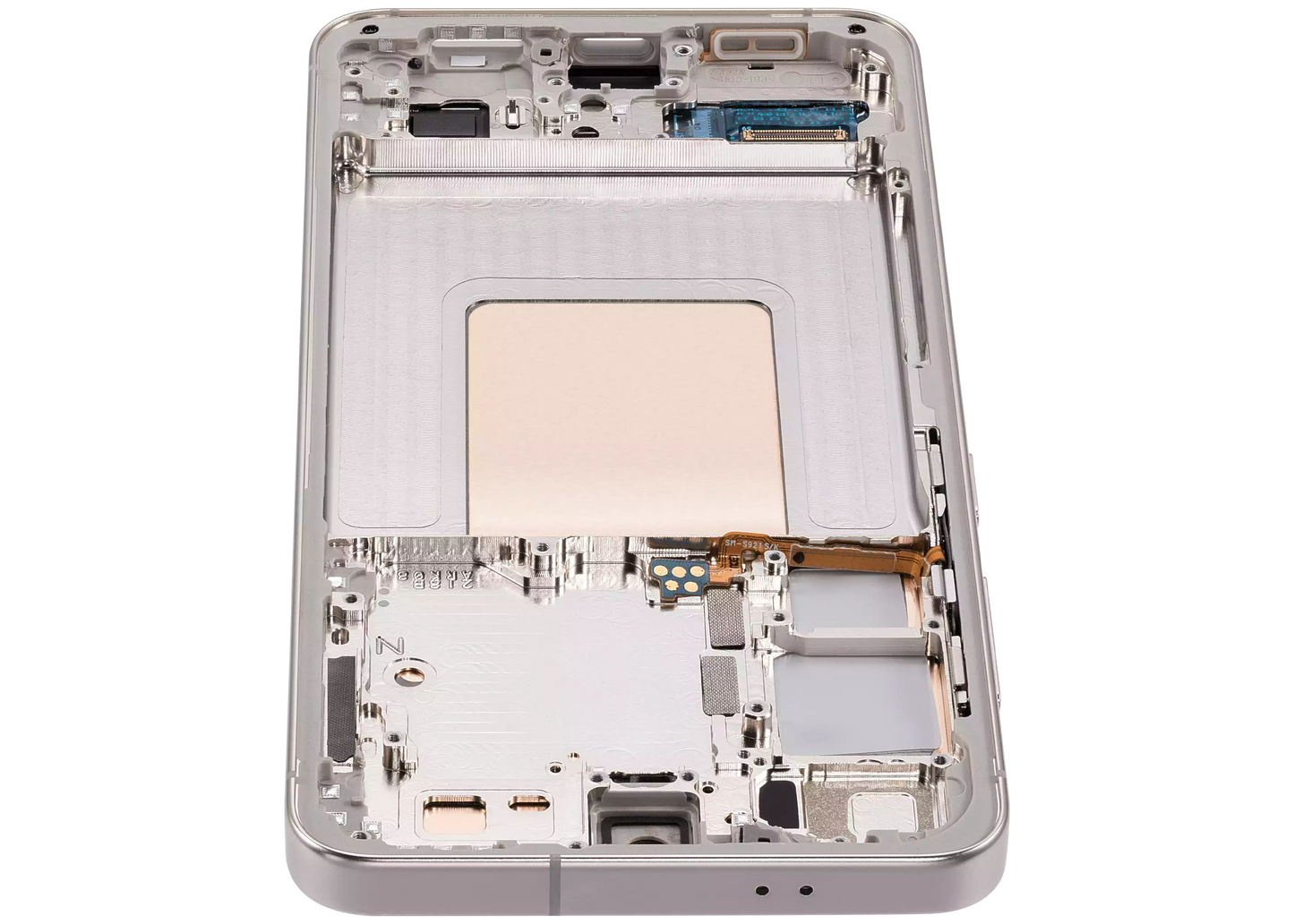 OLED Assembly With Frame For Samsung Galaxy S24 5G (US & International Version) (Refurbished) (Amber Yellow)