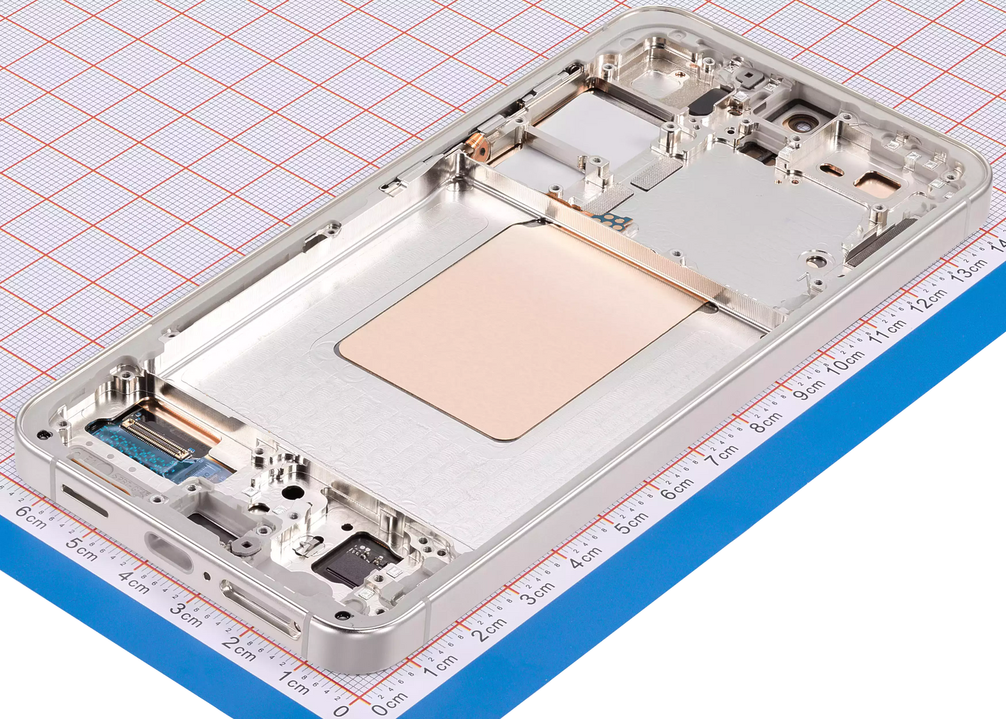 OLED Assembly With Frame For Samsung Galaxy S24 5G (US & International Version) (Refurbished) (Amber Yellow)