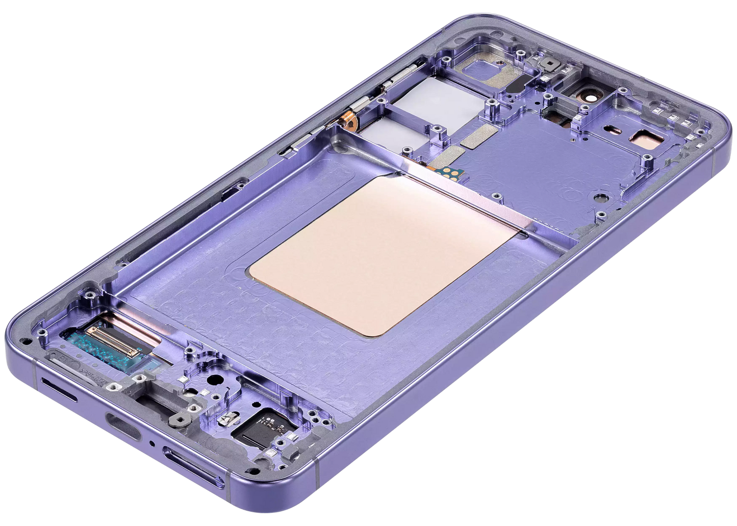 OLED Assembly With Frame For Samsung Galaxy S24 5G (US & International Version) (Refurbished) (Cobalt Violet)