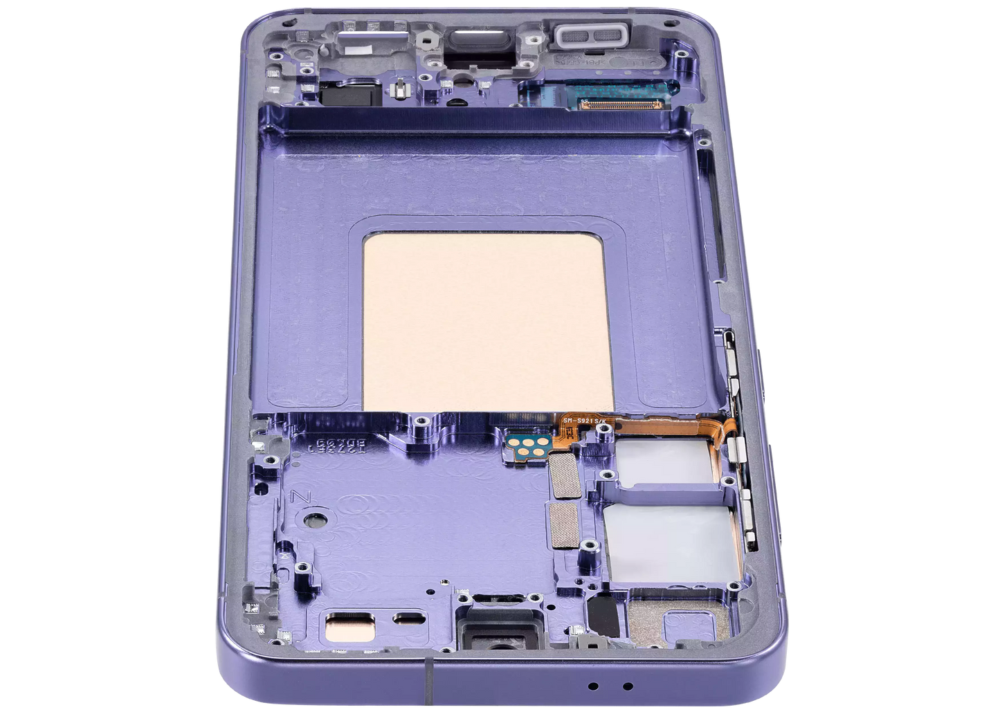 OLED Assembly With Frame For Samsung Galaxy S24 5G (US & International Version) (Refurbished) (Cobalt Violet)