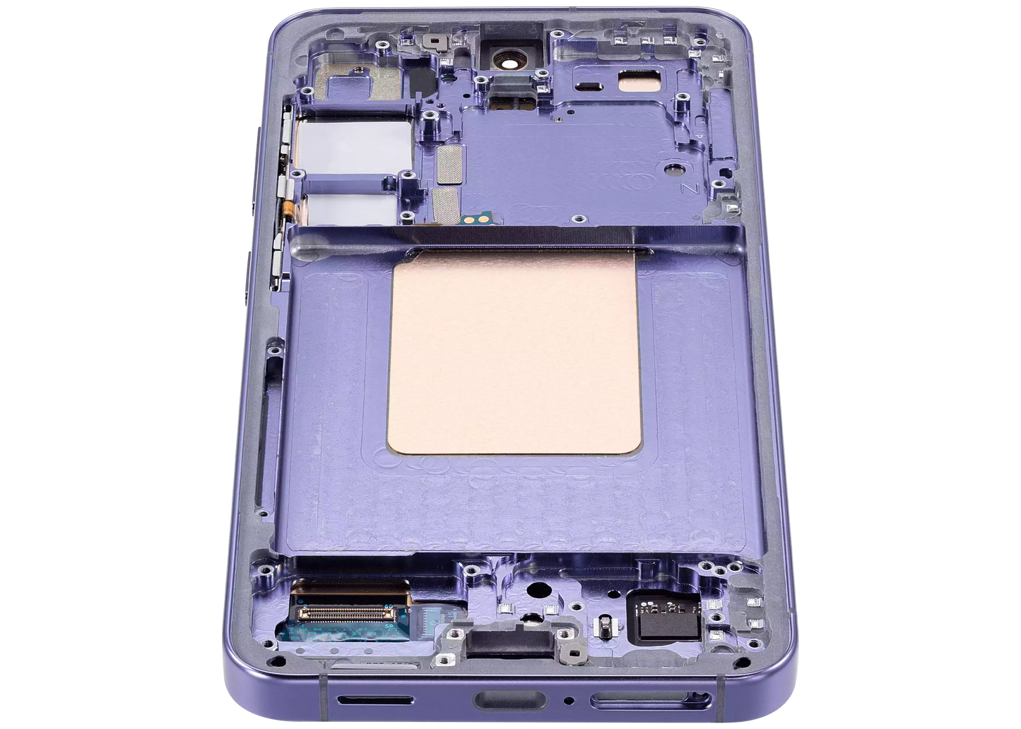 OLED Assembly With Frame For Samsung Galaxy S24 5G (US & International Version) (Refurbished) (Cobalt Violet)
