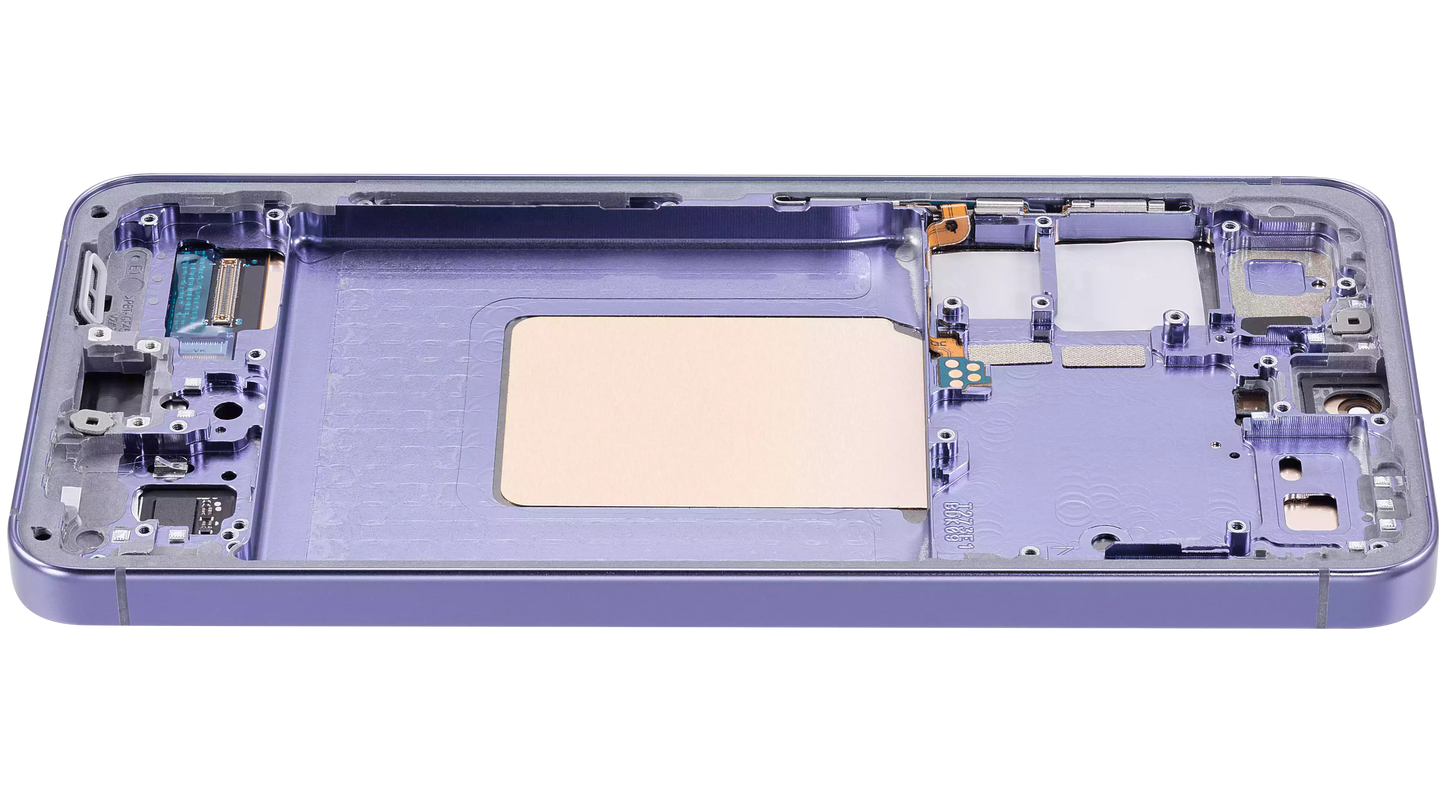 OLED Assembly With Frame For Samsung Galaxy S24 5G (US & International Version) (Refurbished) (Cobalt Violet)