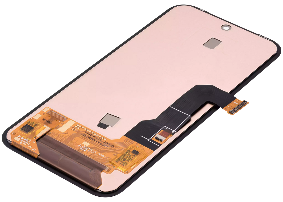 OLED Assembly Without Frame (Without Fingerprint Sensor) For Google Pixel 8A (Refurbished) (All Colors) - phone repair part close-up