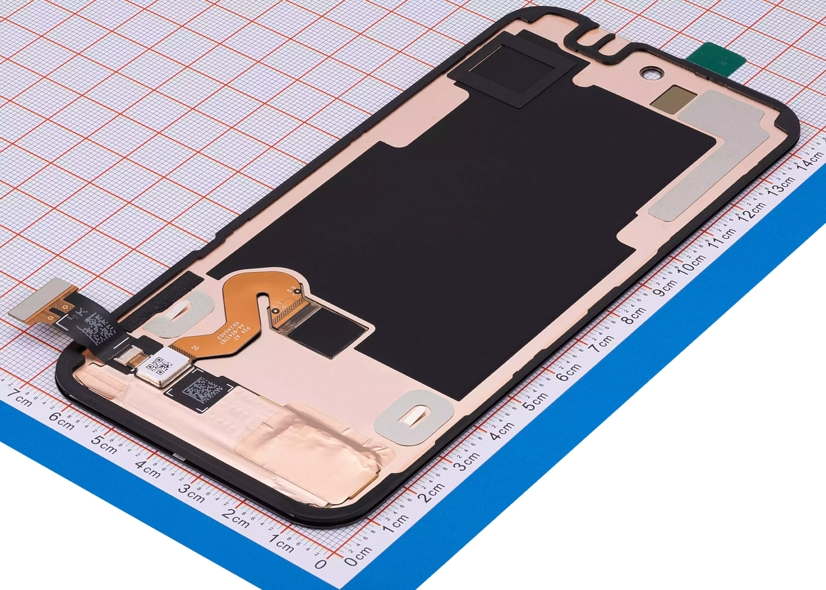 OLED Assembly With Frame (With Fingerprint Sensor) For Google Pixel 9 (Refurbished) (All Colors) - replacement part additional angle