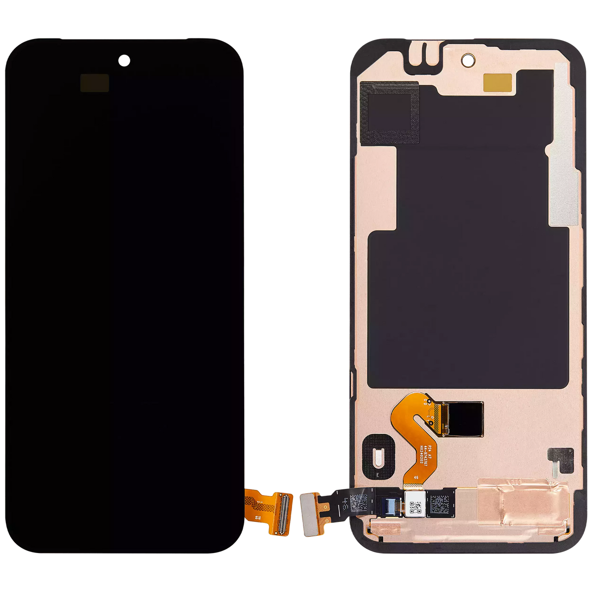 OLED Assembly With Frame (With Fingerprint Sensor) For Google Pixel 9 Pro XL (Refurbished) (All Colors) - repair component detailed angle