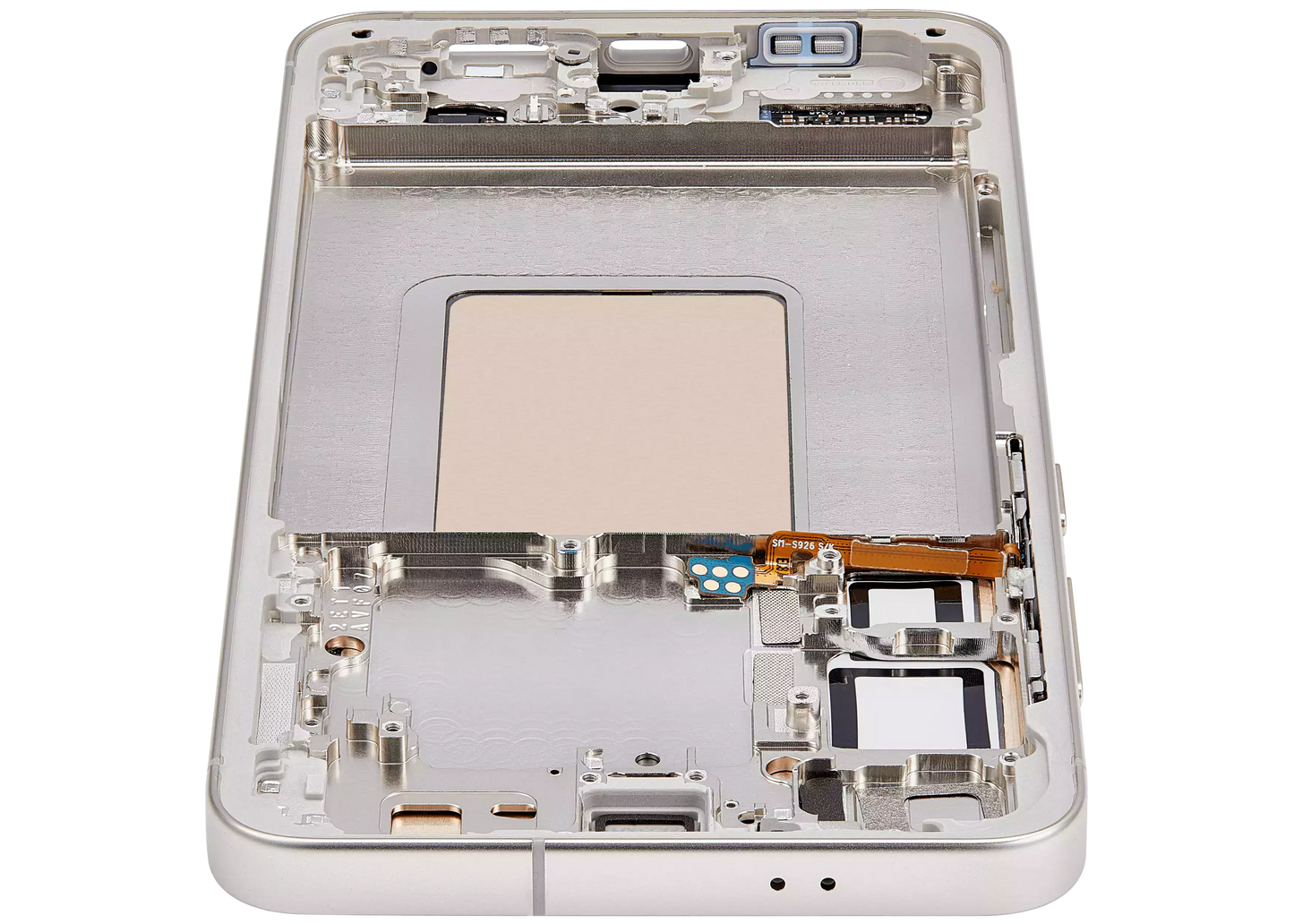 OLED Assembly With Frame For Samsung Galaxy S24 Plus 5G (US & International Version) (Refurbished) (Amber Yellow)