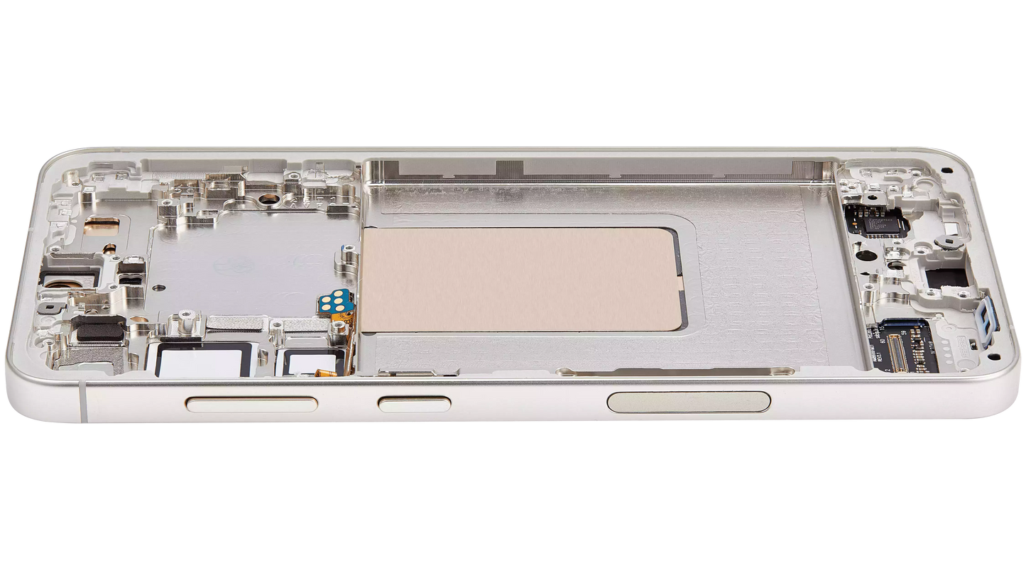 OLED Assembly With Frame For Samsung Galaxy S24 Plus 5G (US & International Version) (Refurbished) (Amber Yellow)