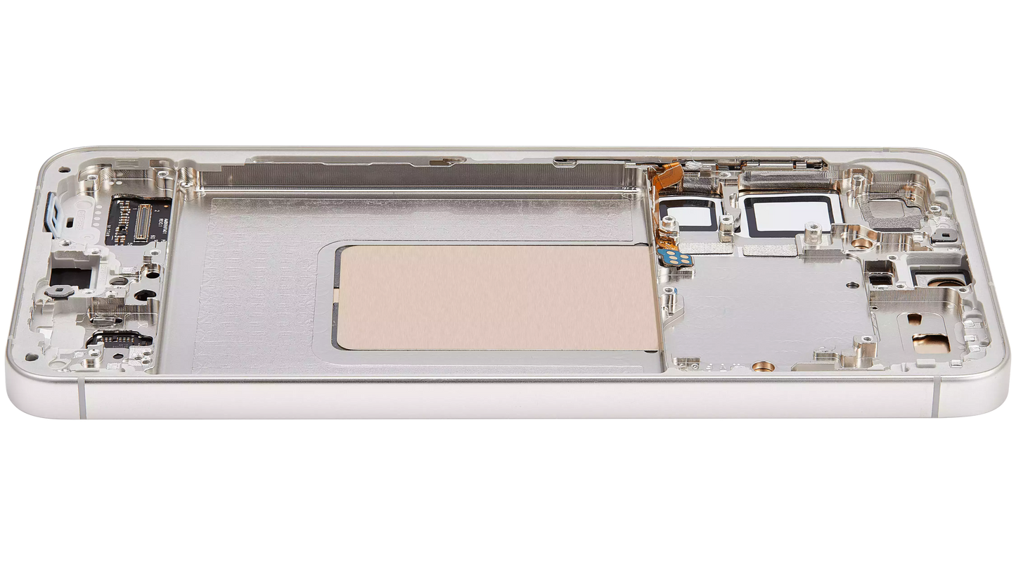 OLED Assembly With Frame For Samsung Galaxy S24 Plus 5G (US & International Version) (Refurbished) (Amber Yellow)